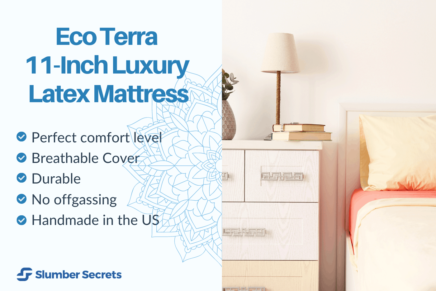 Eco Terra 11Inch Luxury Latex Mattress